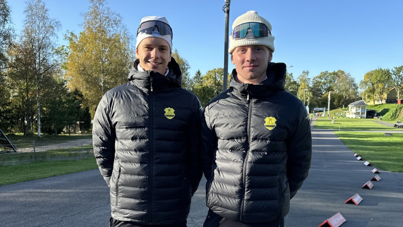 Adam Dahlgren och Filip Berglund. Foto: Privat. 