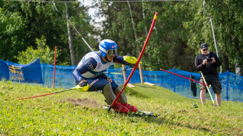Carl Söderlund slog till med personbästa under världscupen på hemmaplan. Foto: Martin Stepanek, Zcech Republic.